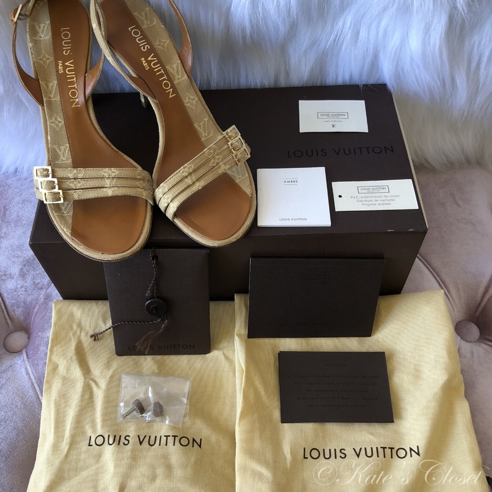 SOLD! LOUIS VUITTON Stiletto Shoes
